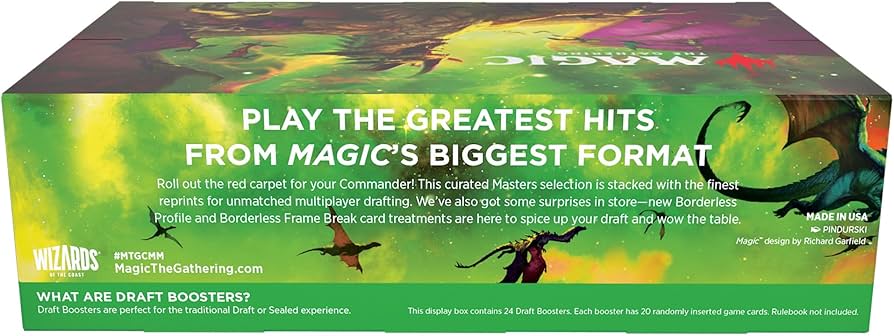 MTG マジックザギャザリング 統率者マスターズ セット ドラフトブースター Amazon.co.jp: マジック・ザ・ギャザリング 『統率者マスターズ